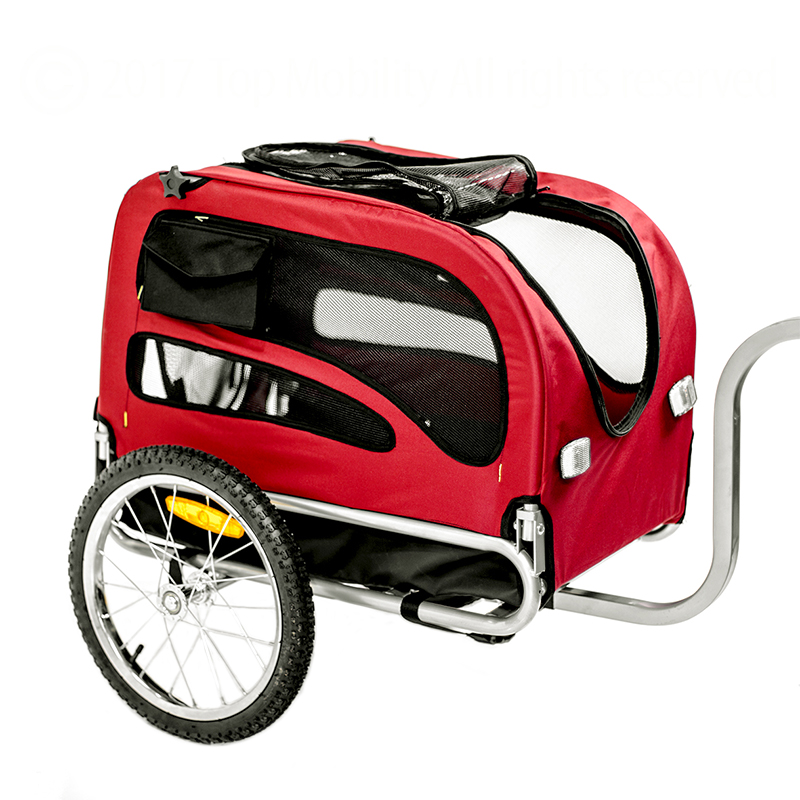 E2820 Mobility Scooter & Bicycle Fast Connect Hundeanhänger Haustieranhänger